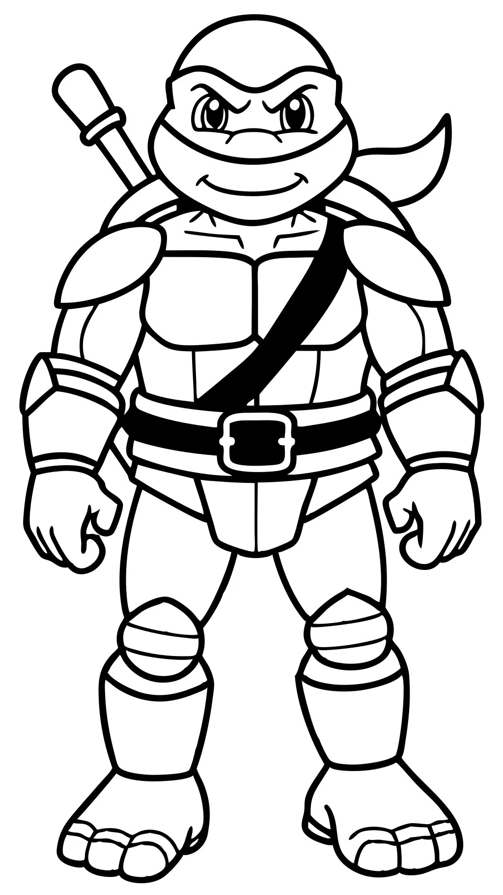 coloriage de tortues ninja mutantes pour adolescents